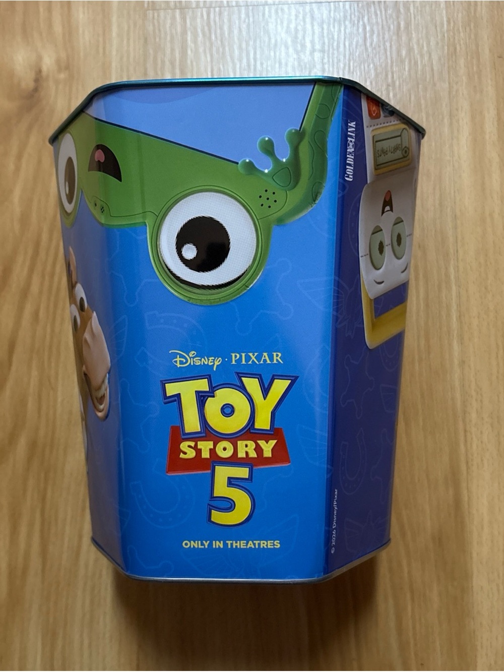 Toy Story 5 - Movie 2026 Hex Tin Popcorn Bucket Movie Theater